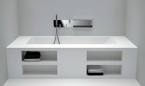 baignoires en corian